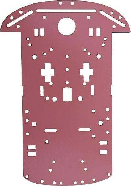 2 Wd Ahşap Robot Gövdesi