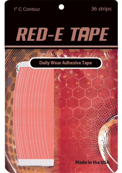 Red-E Tape™ Protez Saç Bandı 1" C (2,5cm x 7,5cm)