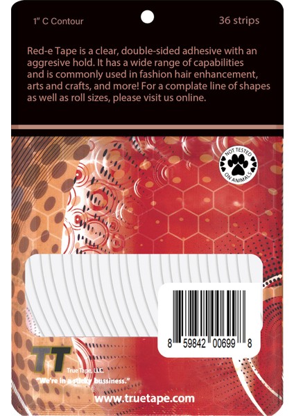Red-E Tape™ Protez Saç Bandı 1" C (2,5cm x 7,5cm) fiyatları