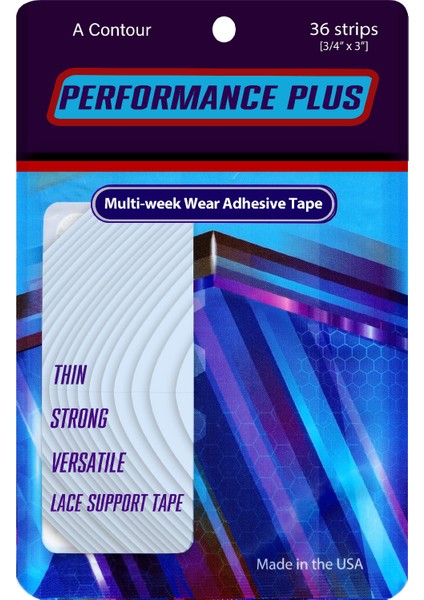 Performance Plus Protez Saç Bandı Oval (A - 2,0cm x 7.5cm) 36 Adet