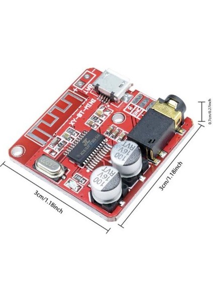 XH-A250 Mp3 Bluetooth 4.1 Alıcı - Kablosuz Stereo Müzik Modülü Arduino