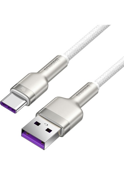 Cafule Series Metal USB To Type-C 40W 1 mt Şarj Veri Kablosu CATJK-A02
