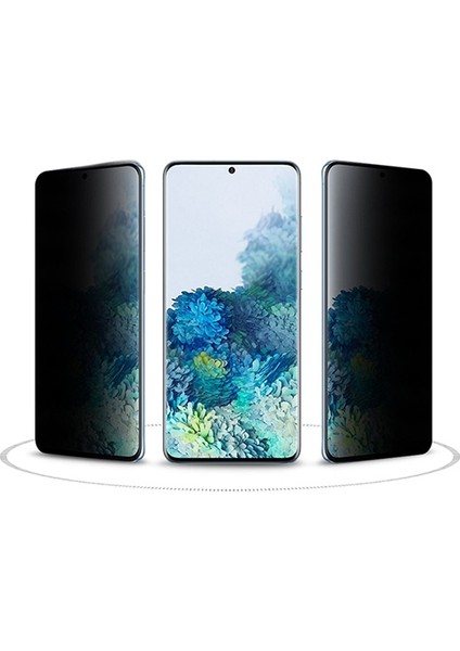 Samsung Galaxy S20 Fe 3D Full Privacy Gizlilik Tempered Cam Ekran Koruyucu AL-33743 fiyatları