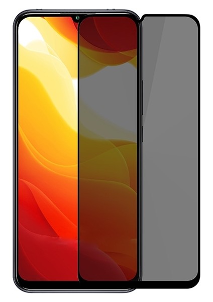 Xiaomi Mi 10 Lite 3D Full Privacy Gizlilik Tempered Cam Ekran Koruyucu AL-33754