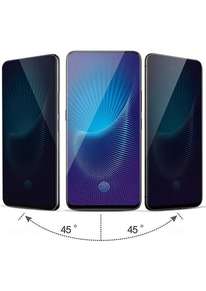Oppo Realme 7 3D Full Privacy Gizlilik Tempered Cam Ekran Koruyucu AL-33756 fırsatları