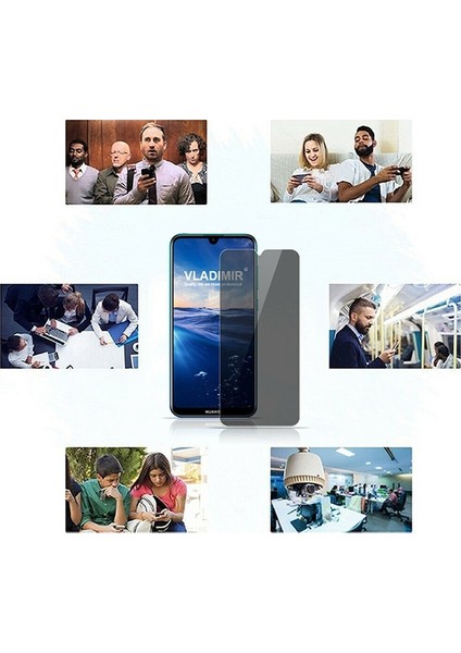 Samsung Galaxy Note 10 Lite 3D Full Privacy Gizlilik Tempered Cam Ekran Koruyucu AL-33759 indirimleri