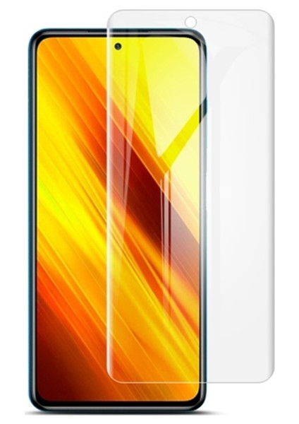 Xiaomi Poco X3 Full Kaplama Hidrojel Film Ekran Koruyucu AŞ-33809