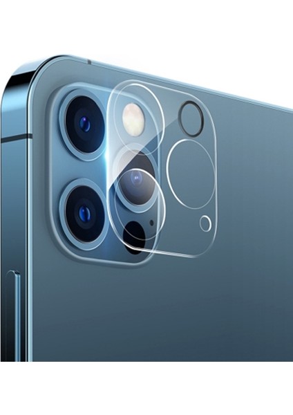 Apple iPhone 12 Pro Max 6.7 Hat-Prince 9h 3D Full Tempered Cam Kamera Koruyucu AL-33872