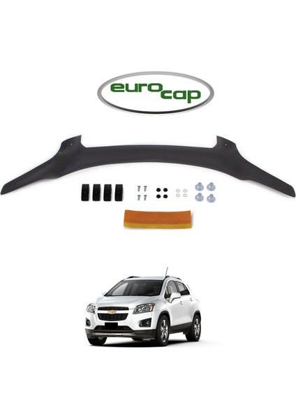 Chevrolet Captiva Ön Kaput Koruma Rüzgarlığı 3 mm Akrilik (Abs) Parlak Deflektör 2006-2012