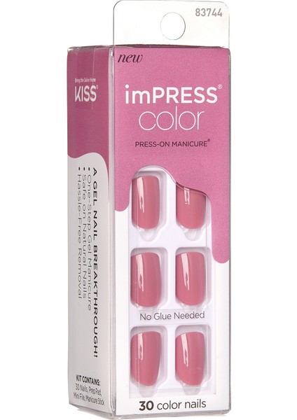 Color Kendinden Yapışkanlı Takma Tırnak - Kısa- KIMC005