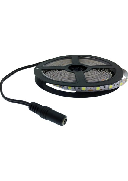 3 Çipli Amber Şerit LED 5 mt + 12V Adaptör Tak Çalıştır