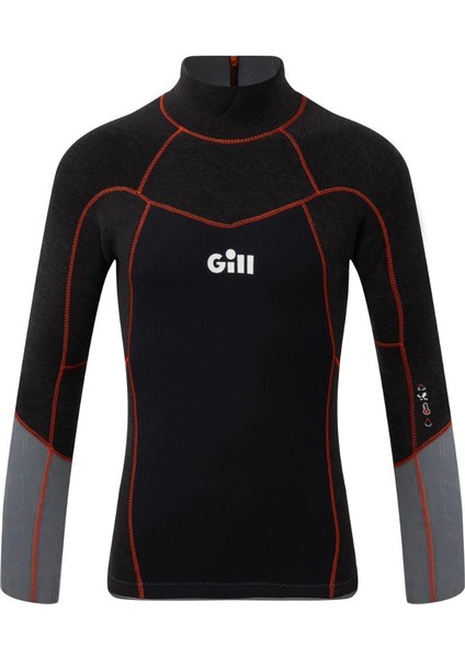 Gıll Zentherm Top Junıor Siyah Çocuk Lycra - Uv Koruma GIL.5001J