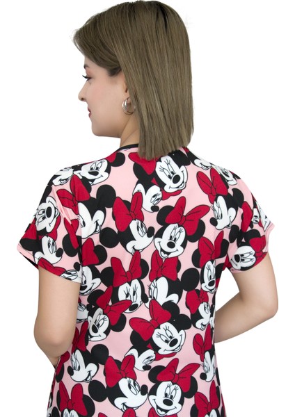 Mickey Desenli Hemşire Forma Doktor Forma Hastane Forma