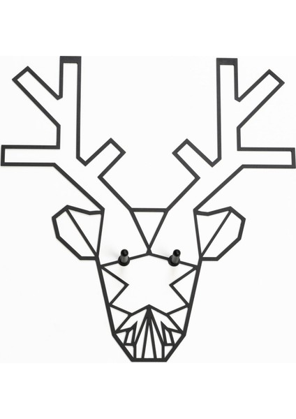 Bahar Reindeer Metal Lazer Kesim Tablo 7127