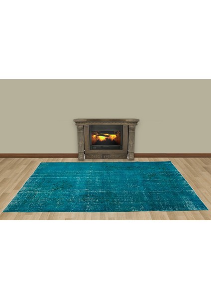 Eşsiz Güzelliğe Sahip Vintage Eskitme Halı 141 x 254 cm 7427 fırsatları