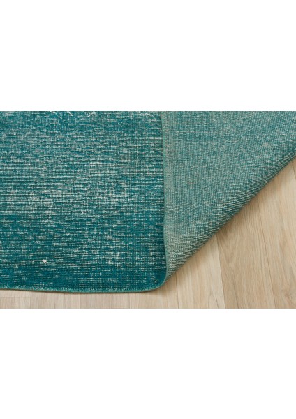 Özel Vintage Eskitme El Dokuma Halı 142 x 250 cm 7441