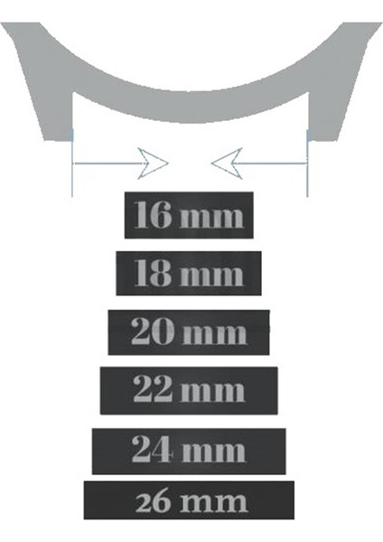 Saat Uyumlu Paslanmaz Çelik Metal Saat Kordonu 26MM Lacivert fiyatları