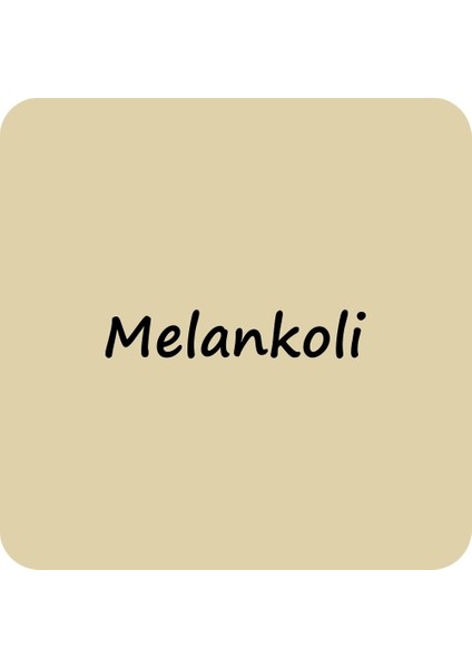 Silikonlu Mat Içcephe Duvar Boyası 15 Lt / 20 kg - Su Bazlı Melankoli