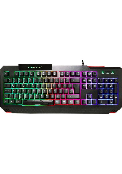 V2 Rgb Işıklı Türkçe Q Kablolu Gaming Klavye