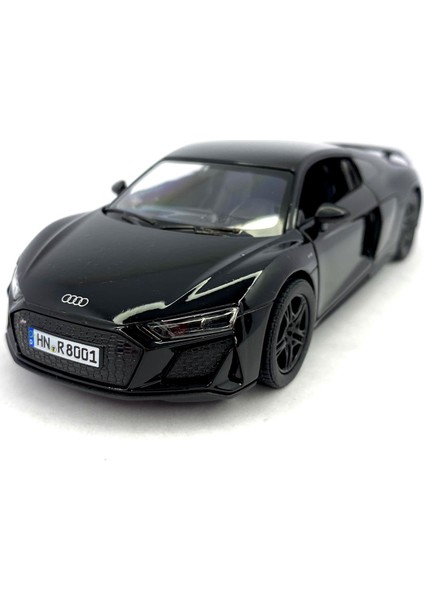 2020 Audi R8 Coupe - Çek Bırak 5inch. Lisanslı Model Araba, Oyuncak Araba 1:36