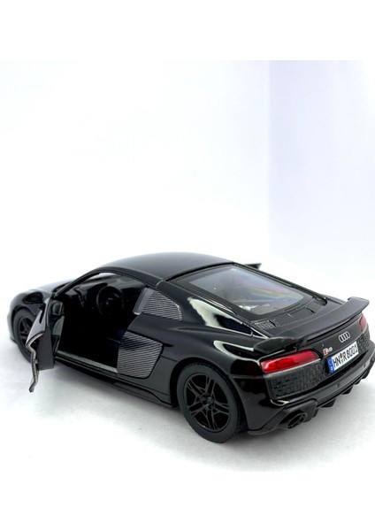 2020 Audi R8 Coupe - Çek Bırak 5inch. Lisanslı Model Araba, Oyuncak Araba 1:36 modelleri