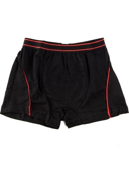 Likralı Biyeli Erkek Çocuk Boxer 6'lı Paket