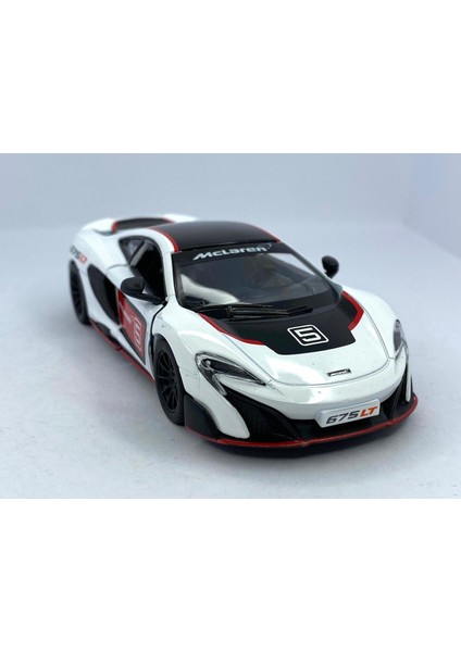 Mclaren 675LT (Modifiyeli) - Çek Bırak 5inch. Lisanslı Model Araba, Oyuncak Araba 1:36 fırsatları