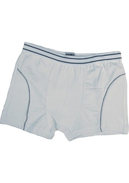 Likralı Biyeli Erkek Çocuk Boxer 6'lı Paket