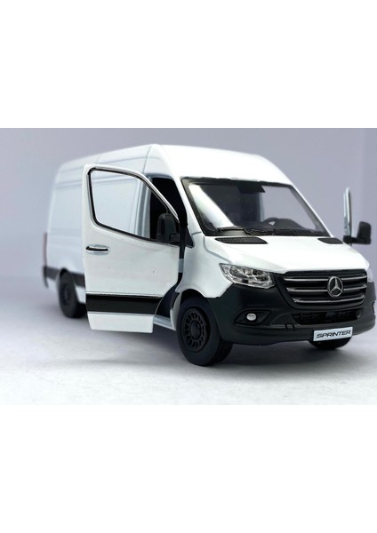 Mercedes-Benz Sprinter - Çek Bırak 5inch. Lisanslı Model Araba, Oyuncak Araba 1:48