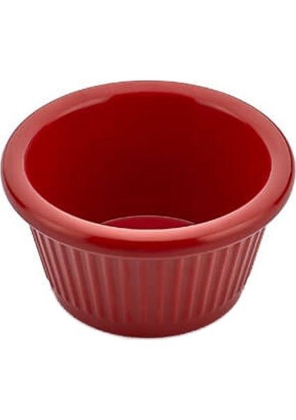 Ramekin Melamin Sosluk Kırmızı 7x4 cm