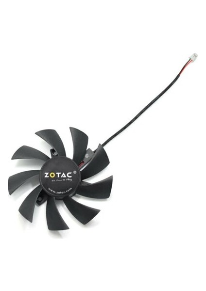 85 mm mm T129215SU 2pın GTX 1050 Mını Soğutucu Fan