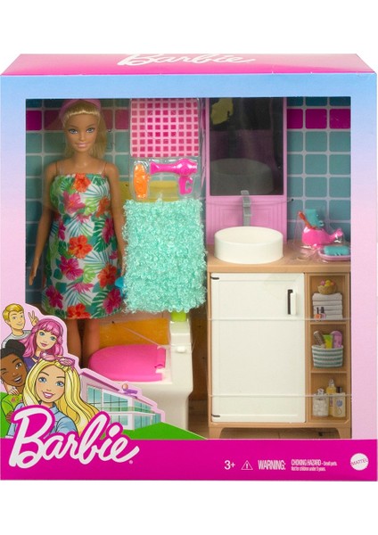 GTD87 Barbie Bebek ve Oda Oyun Setleri