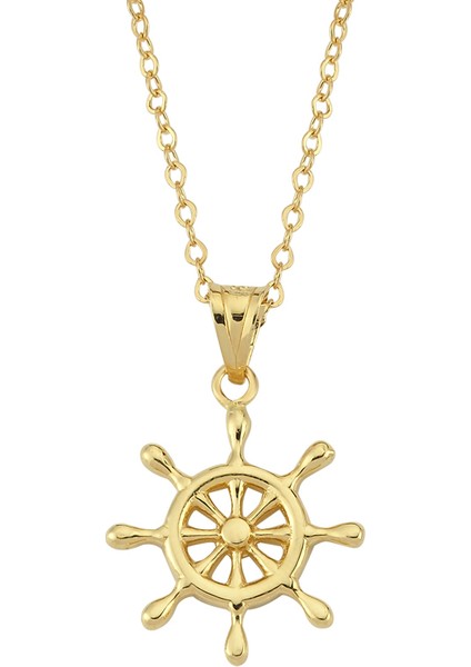 Altınsepeti Altın Sade Dümen Kolye AS1625KL