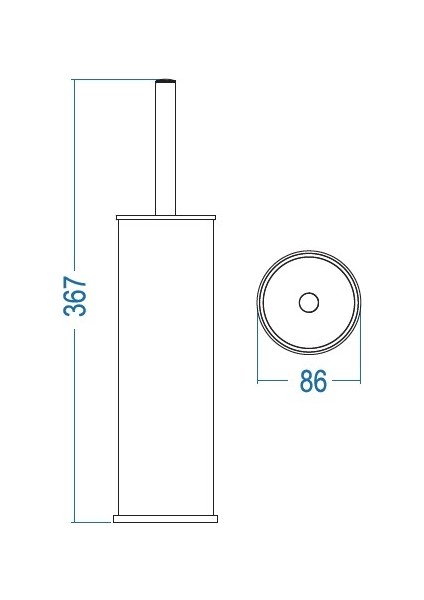 Paslanmaz Çelik Micro Fırçalık / SS430