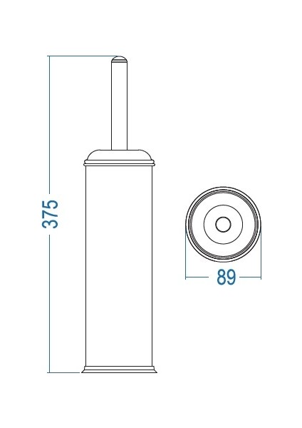 Paslanmaz Çelik Roll Fırçalık / SS304