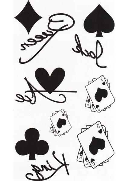 Iskambil Geçici Dövme