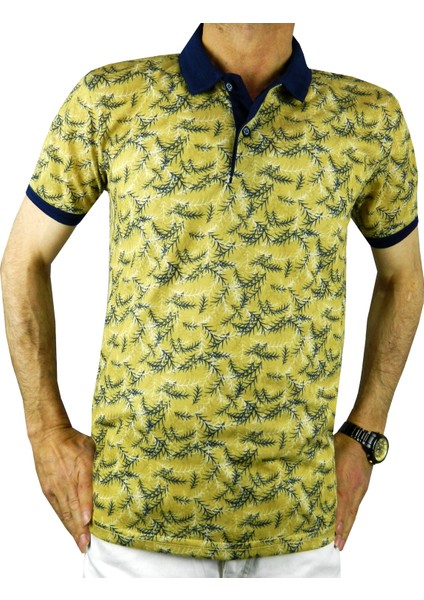 Erkek Baskılı Pike Lyc Tshirt 3228