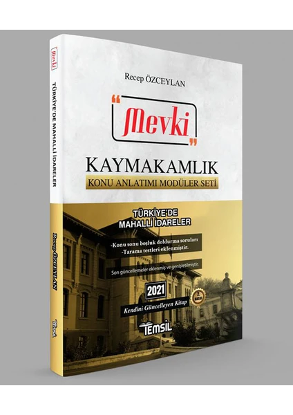 Mevki Kaymakamlık Türkiye'de Mahalli Idareler - Recep Özceylan