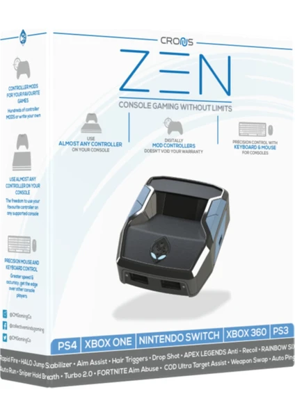 Cronus Zen Ps4-Ps5- Xbox Yeni Nesil Macro Klavye Mouse Bağlayıcı