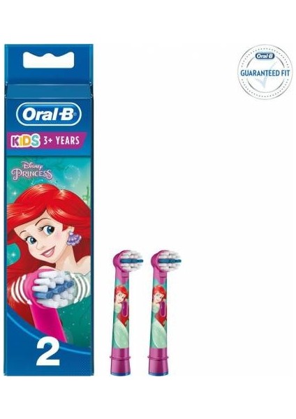 Stages Çocuk Diş Fırçası Prenses 2'li Yedek Başlığı