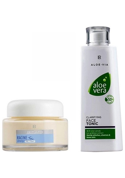 Racine Gündüz Kremi 50 ml + Aloe Vera Tonik 200 ml