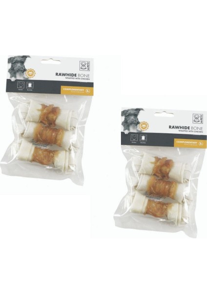Köpek Ödül Kemiği Tavuklu Ikili Kd:3