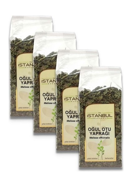 Istanbul Baharat Oğul Otu (Melisa Otu) Yaprağı 4 x 50 gr