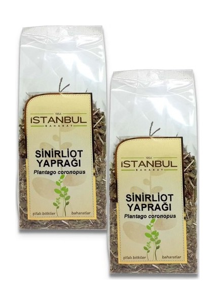 Istanbul Baharat Sinirli Ot Yaprağı 2 x 50 gr