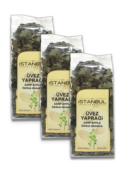 Istanbul Baharat Üvez Yaprağı 3 x 30 gr