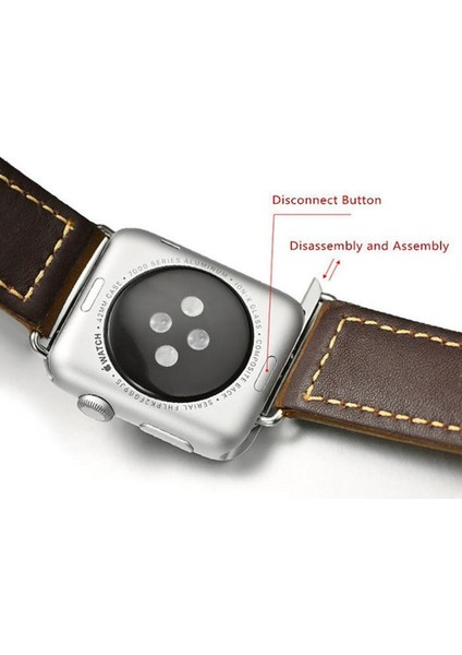 Apple Watch Uyumlu Seri 6 44 mm Metal Kordon Kayış Adaptörü Gümüş fırsatları