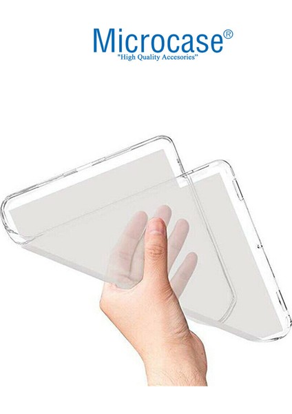 Apple Apple iPad 8.nesil 10.2" Silikon Tpu Soft Kılıf - Şeffaf