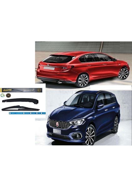 Fiat Egea Hatchback Arka Silecek Kolu ve Süpürgesi 2015--2019