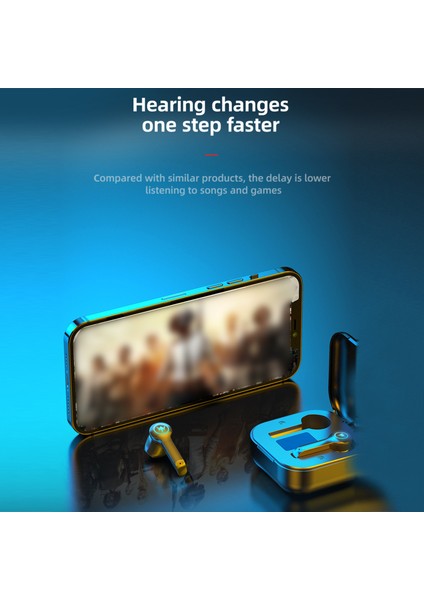 L10 Tws Bluetooth 5.1 Kablosuz Mikrofonlu Kulaklık (Yurt Dışından)