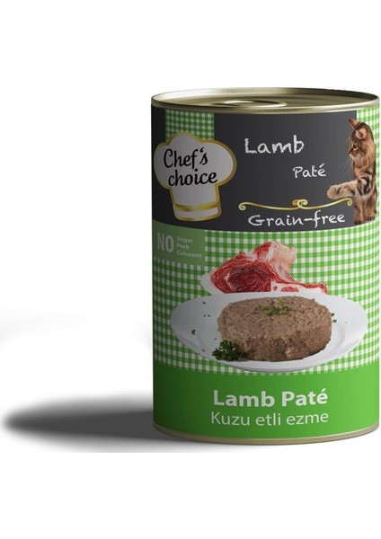 Sterilised Kuzu Etli Ezme Kısır Kedi Konservesi 400 gr 9'lu Set